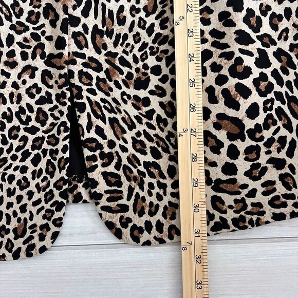 Susan Graver NWT 3XP Leopard Animal Print Knit Jacket - Picture 6 of 12